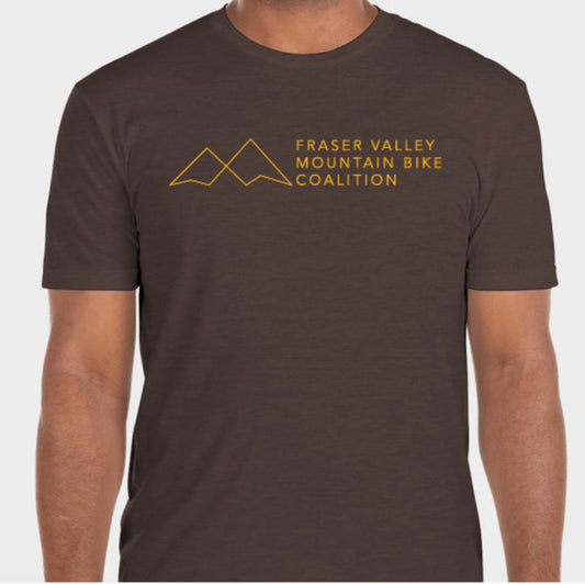 Brown Logo Tee