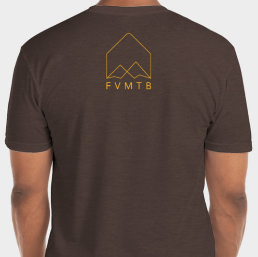 Brown Logo Tee
